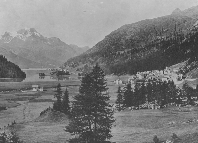 Camphor et Silvaplana (s/v foto) av Swiss Photographer