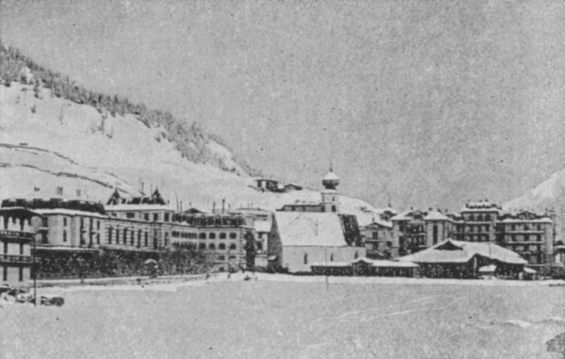 Davos-Dorf (s/v foto) av Swiss Photographer