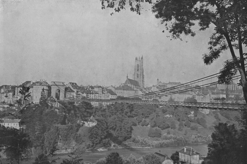 Fribourg (s/v foto) av Swiss Photographer