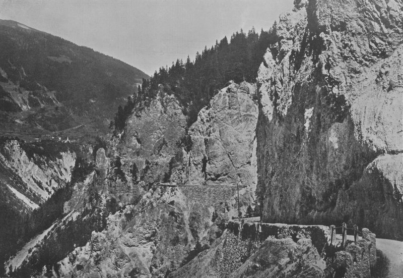 Versam Road (s/v foto) av Swiss Photographer