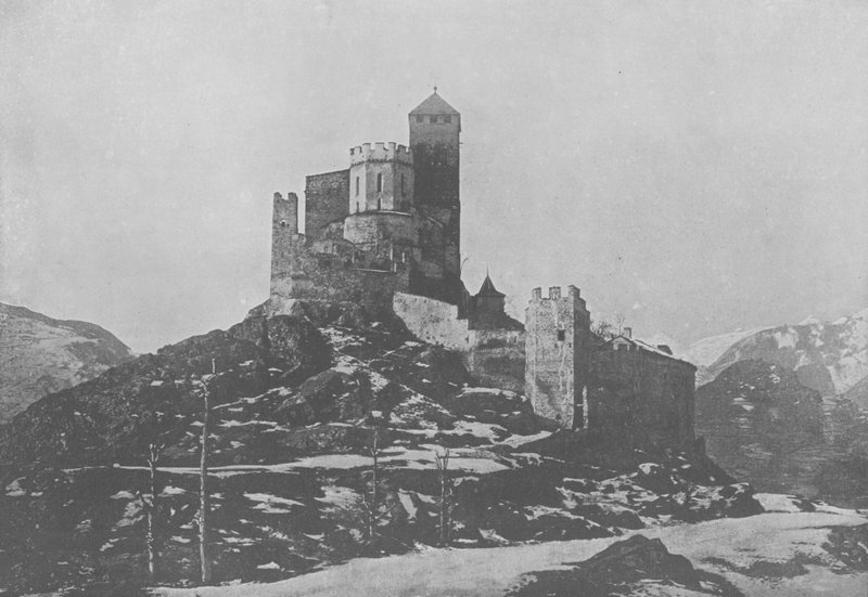 Sion, Valere (s/v foto) av Swiss Photographer