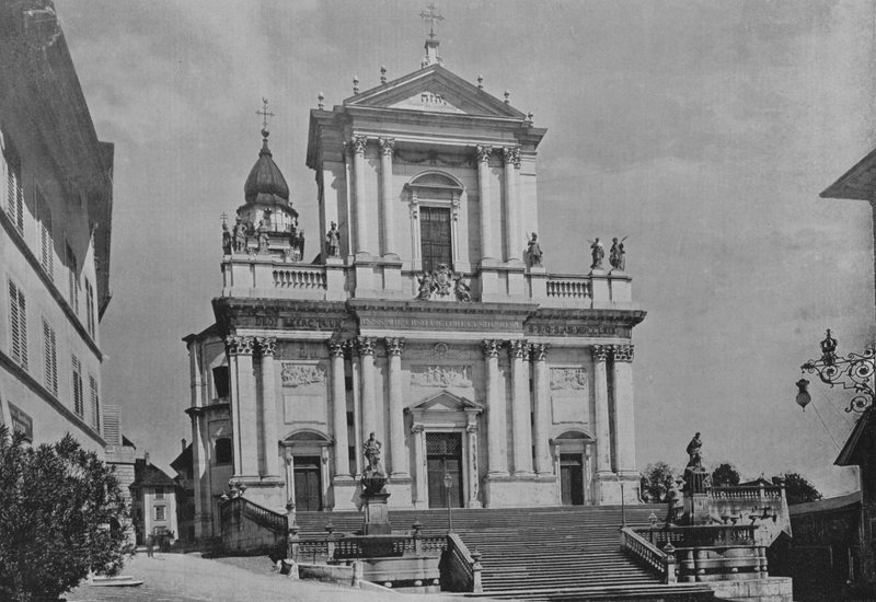 Solothurn, Cathedral of St. Ours (s/v foto) av Swiss Photographer