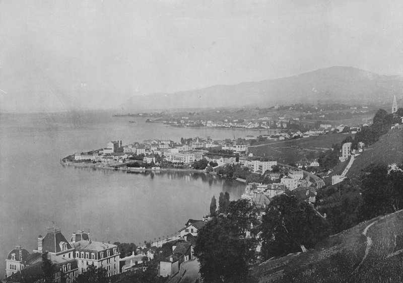 Territet, Montreux, Clarens (s/v foto) av Swiss Photographer