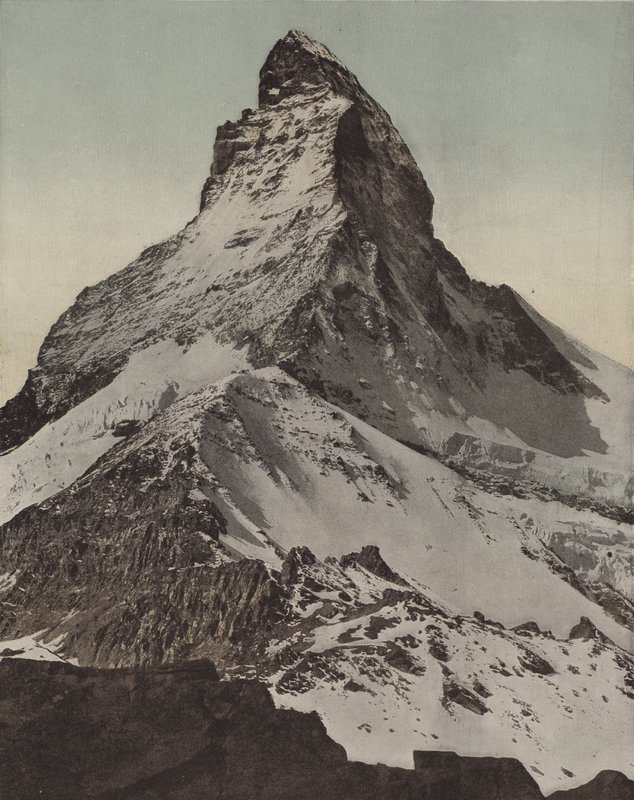 Matterhorn, Schweiz (färgad bild) av Swiss Photographer