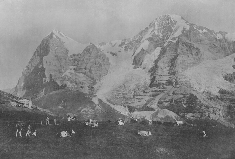 Wengernalp, Eiger et Monch (s/v foto) av Swiss Photographer