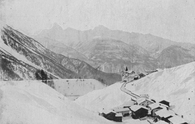Wiesen före Davos (s/v foto) av Swiss Photographer