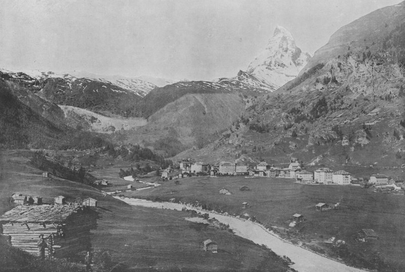 Zermatt och Matterhorn (s/v foto) av Swiss Photographer