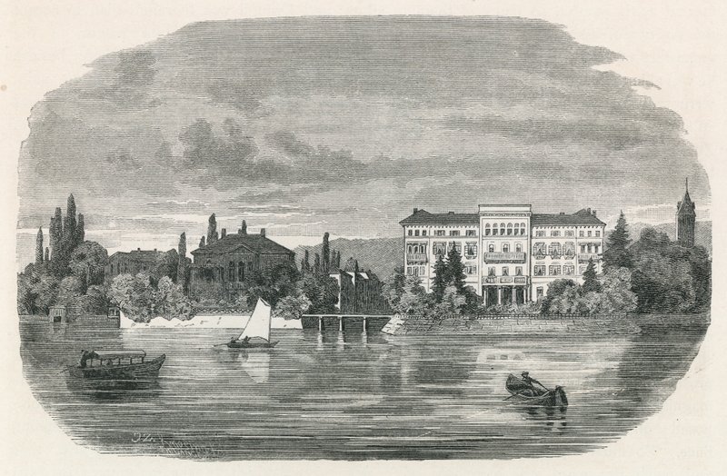 Hotel Baur, Zürichsjön av Swiss School