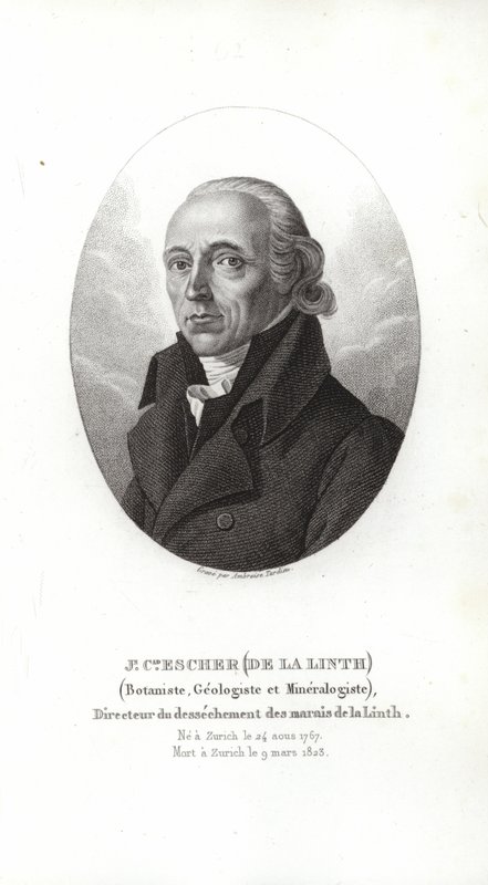 Jean Conrad Escher de la Linth av Swiss School