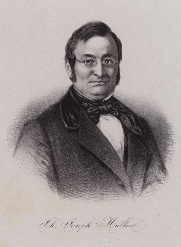 Johann Joseph Muller, schweizisk politiker (gravyr) av Swiss School