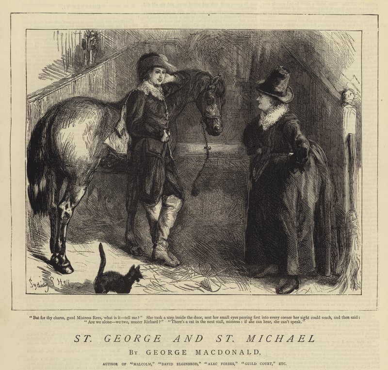 St George och St Michael av Sydney Prior Hall