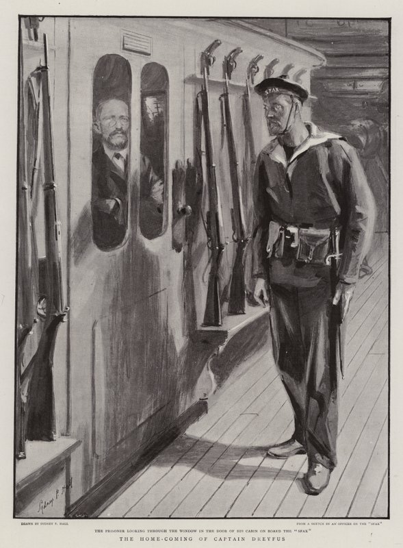 Kapten Dreyfus hemkomst av Sydney Prior Hall