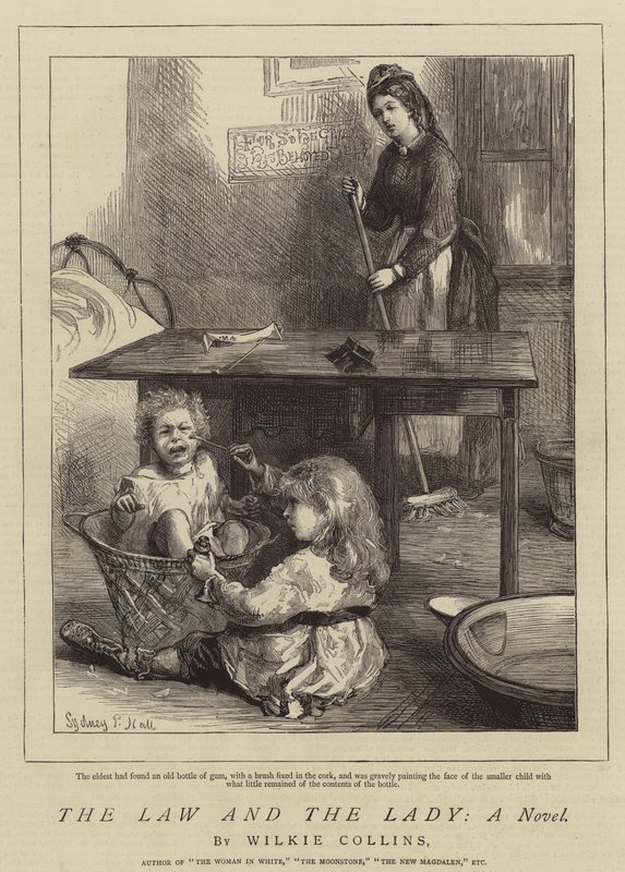 Lagen och damen, en roman av Sydney Prior Hall