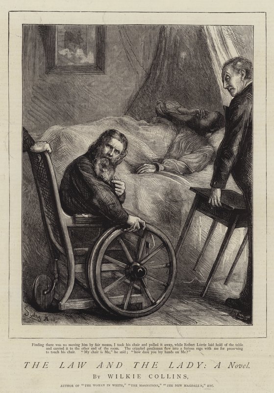 Lagen och damen, en roman av Sydney Prior Hall