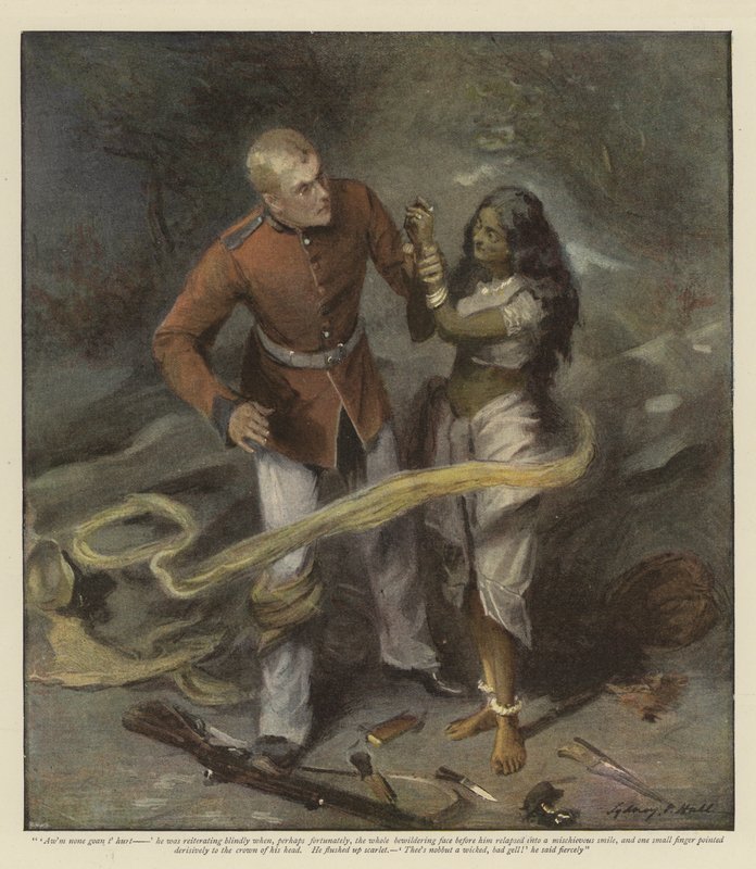 Det mest spikande dåliga skottet i skapelsen (chromolitho) av Sydney Prior Hall