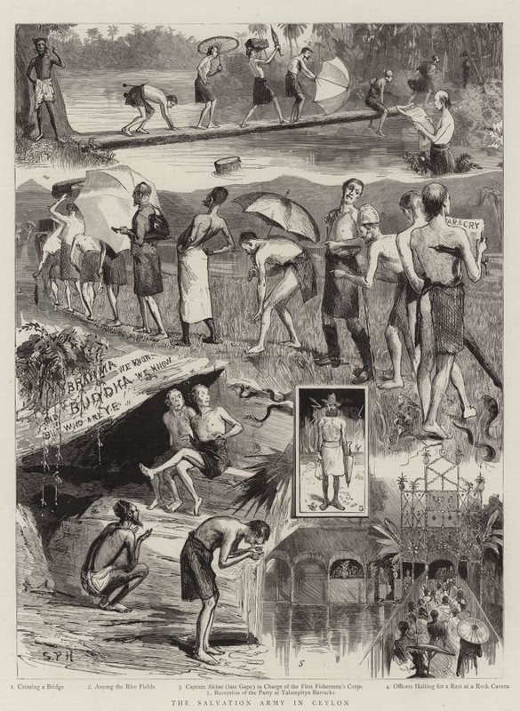 Frälsningsarmén i Ceylon av Sydney Prior Hall