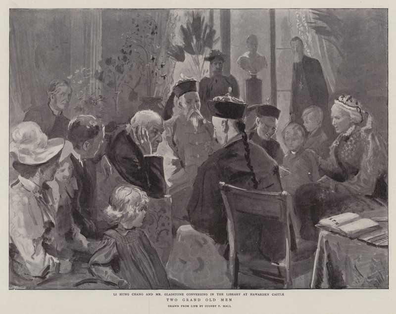 Två Grand Old Men av Sydney Prior Hall