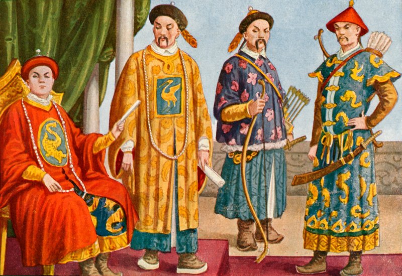 Teuga Saina - Emperor, Mandarin, ma Military Mandarinswed av Tancredi Scarpelli