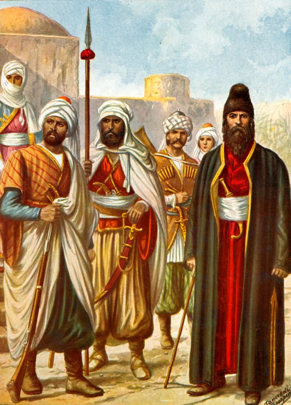 kurdere, georgiske og armeniere av Tancredi Scarpelli