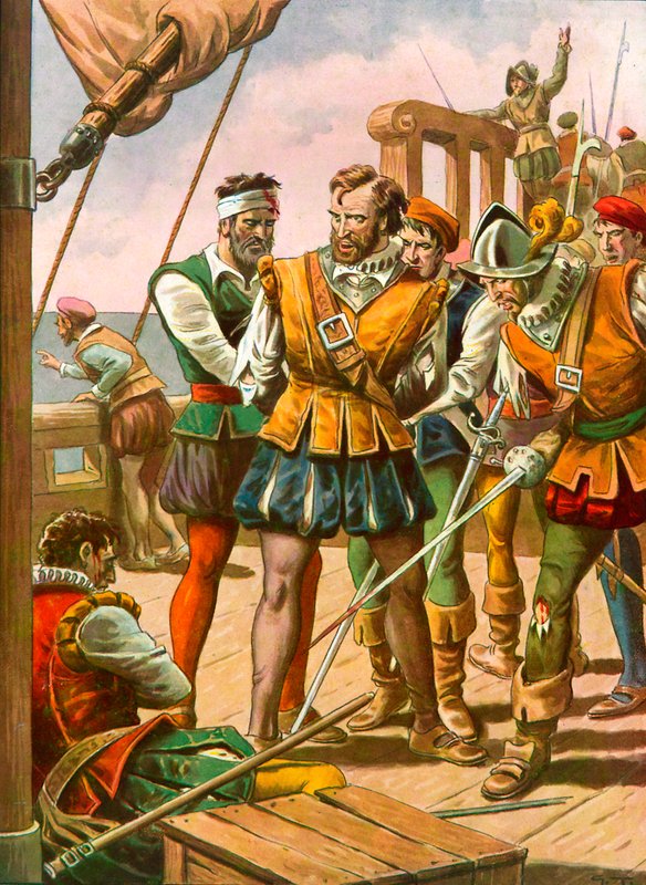 Myteri ombord på Magellans flotta av Tancredi Scarpelli