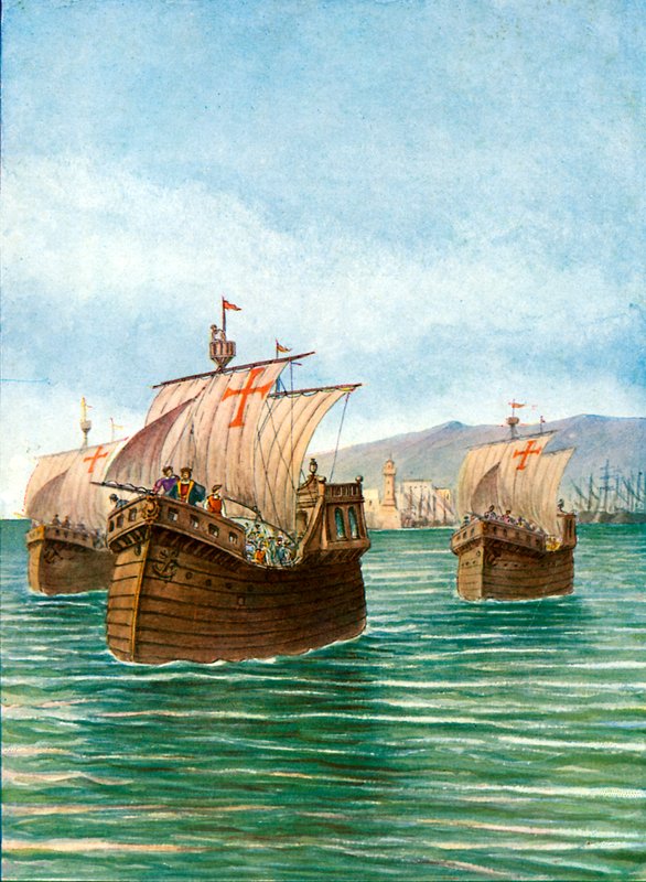 O le malaga ese atu o vaa e tolu a Christopher Columbus na faaipoipo av Tancredi Scarpelli