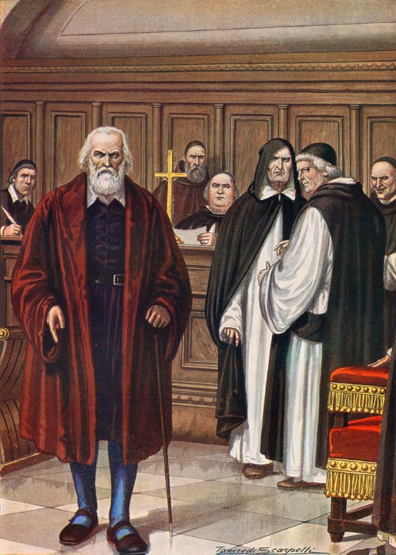 Retssagen mod Galileo, 1633, Sverige av Tancredi Scarpelli