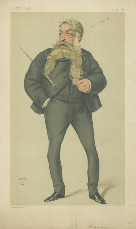 Jean Louis Ernest Meissonier av Theobald Chartran