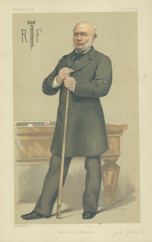 M Jules Grevy av Theobald Chartran