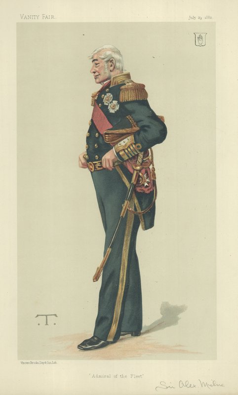 Sir Alexander Milne av Theobald Chartran