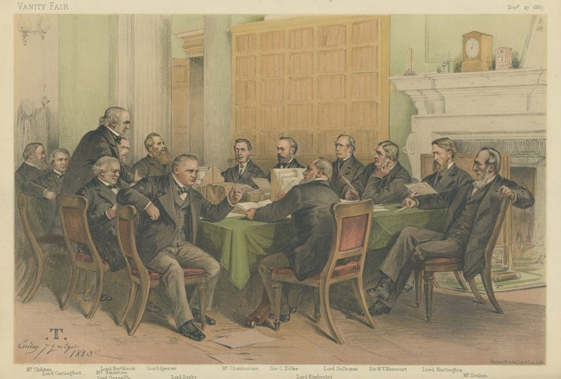 Regeringsrådet 1883 av Theobald Chartran