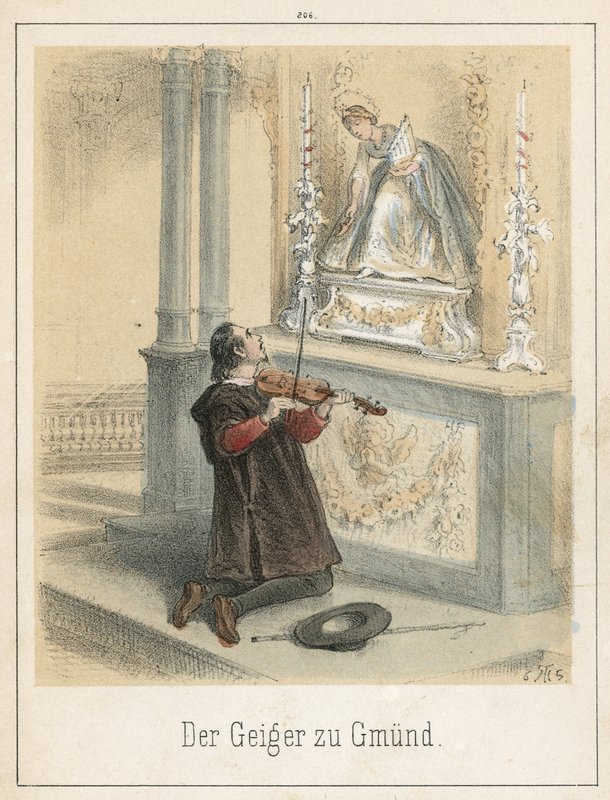 Gmunds spelman av Theodor Hosemann