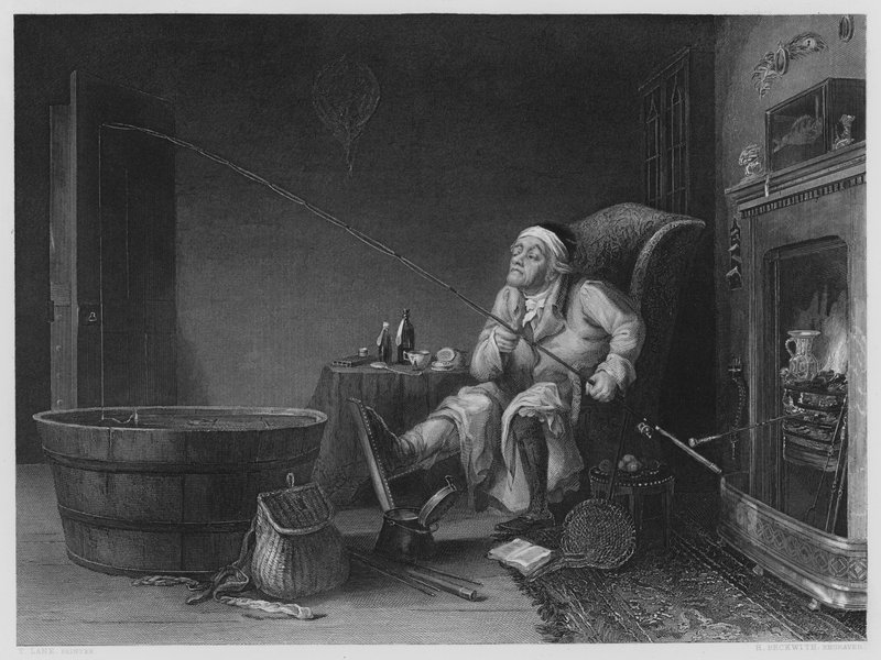 Entusiasten, från bilden i Vernon Gallery (gravyr) av Theodore (after) Lane