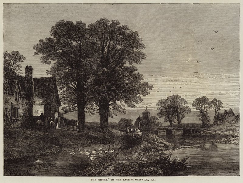 Smedjan av Thomas Creswick