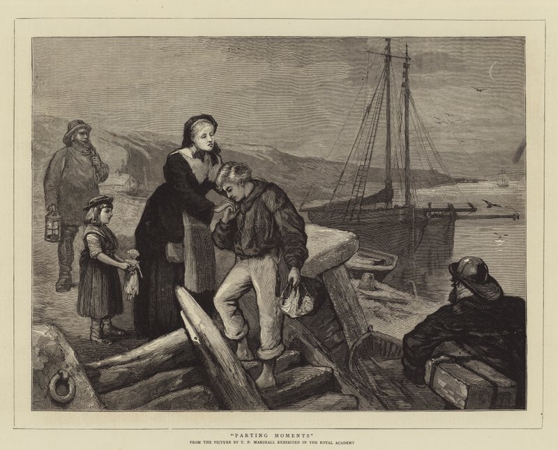 Avskedsögonblick av Thomas Falcon Marshall