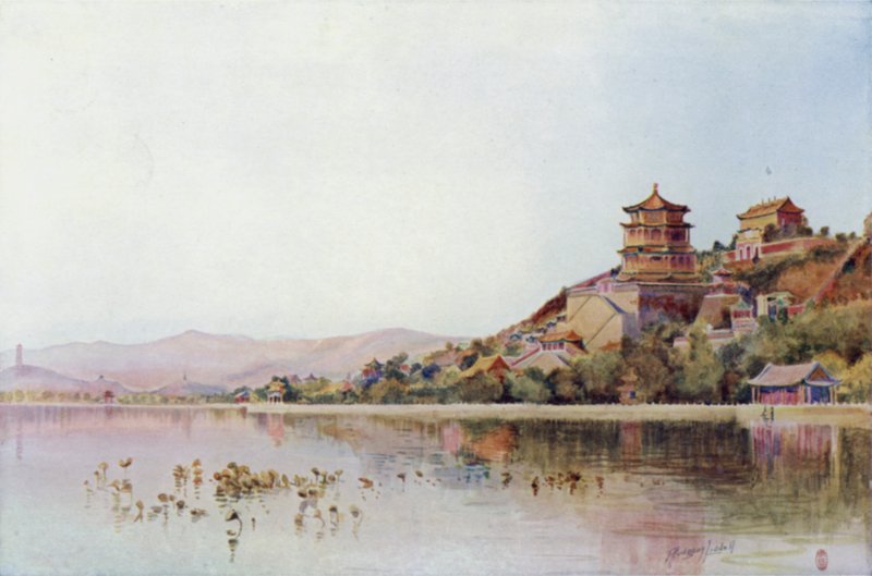 Peking, sommarpalatset av Thomas Hodgson Liddell