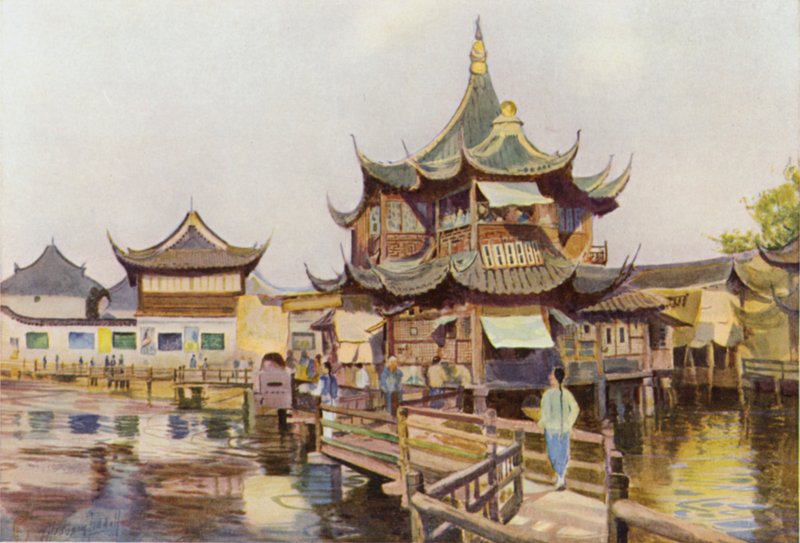 Shanghai, ursprungsstad av Thomas Hodgson Liddell