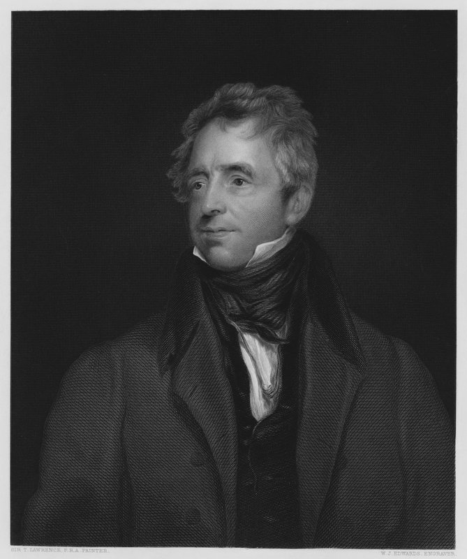 Fawcett, The Comedian, från bilden i Vernon Gallery av Thomas Lawrence