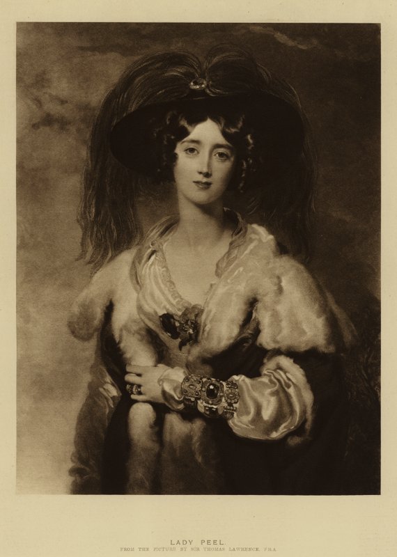 Lady Peel av Thomas Lawrence