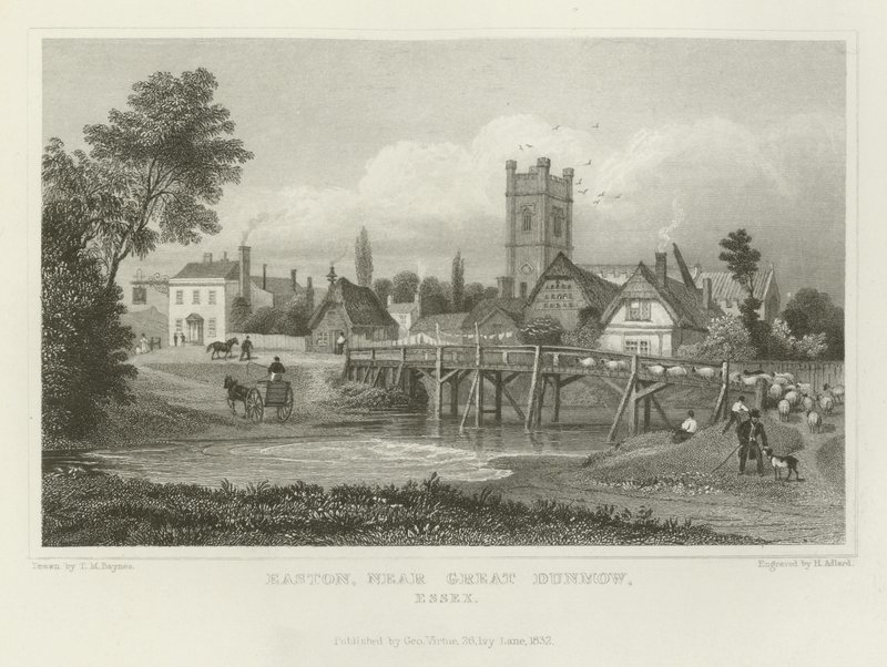 Easton, nära Great Dunmow, Essex av Thomas Mann Baynes