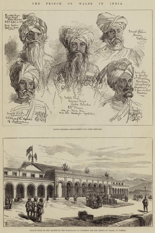 Prinsen av Wales i Indien av Thomas W. Wood