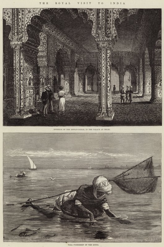 Det kungliga besöket i Indien av Thomas W. Wood