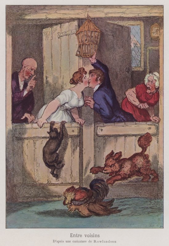 Förfriskningar i grannskapet av Thomas after Rowlandson