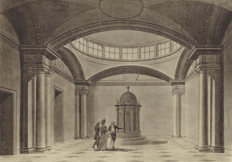 Sir Robert Taylors fyra procents kontor för reducerad livränta, Bank of England av Thomas (after) Malton