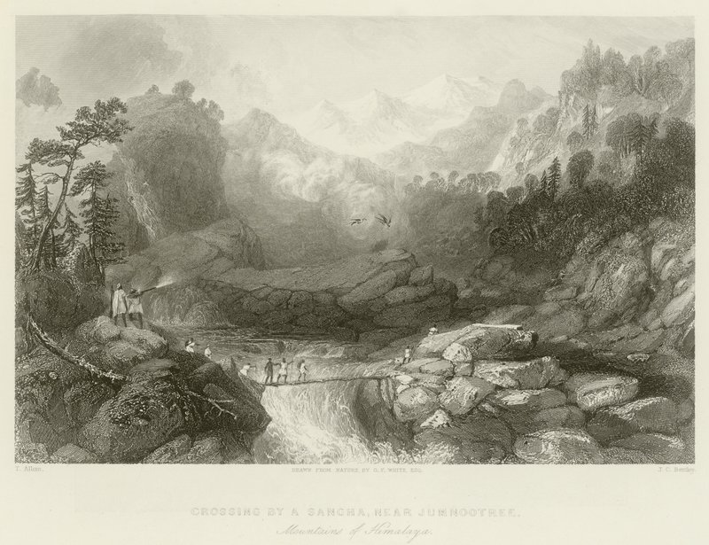 Korsar genom en Sangha av Thomas Allom