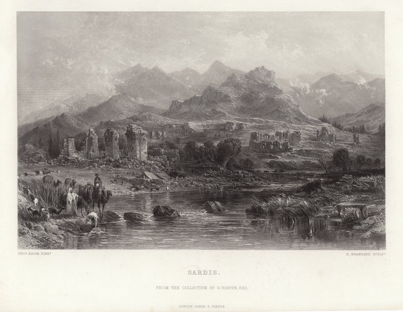 Sarddis av Thomas Allom