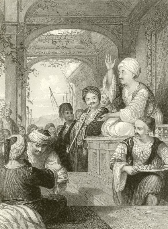 Medak, den österländska berättaren av Thomas Allom