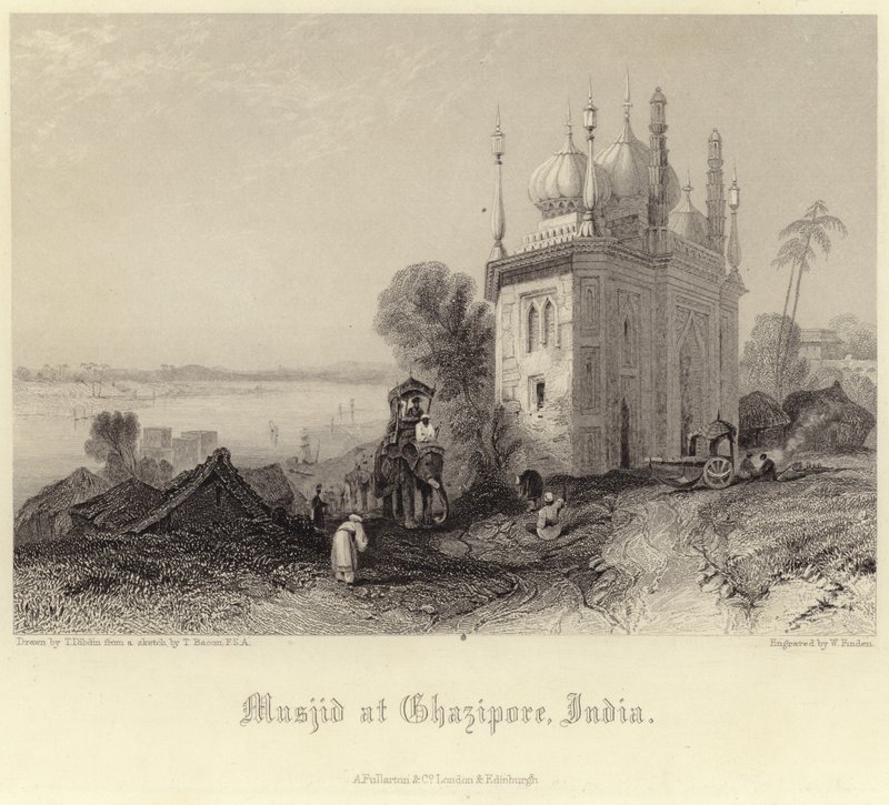 Musjid i Ghazipore av Thomas Colman Dibdin