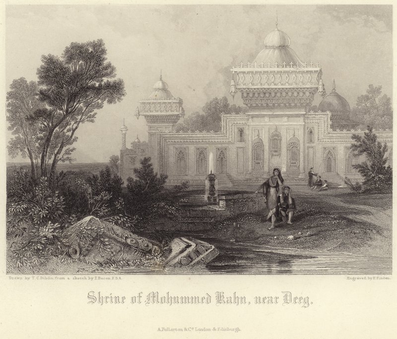 Mohammed Khans helgedom av Thomas Colman Dibdin