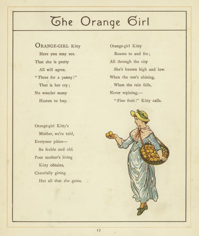 Den orange flickan av Thomas Crane