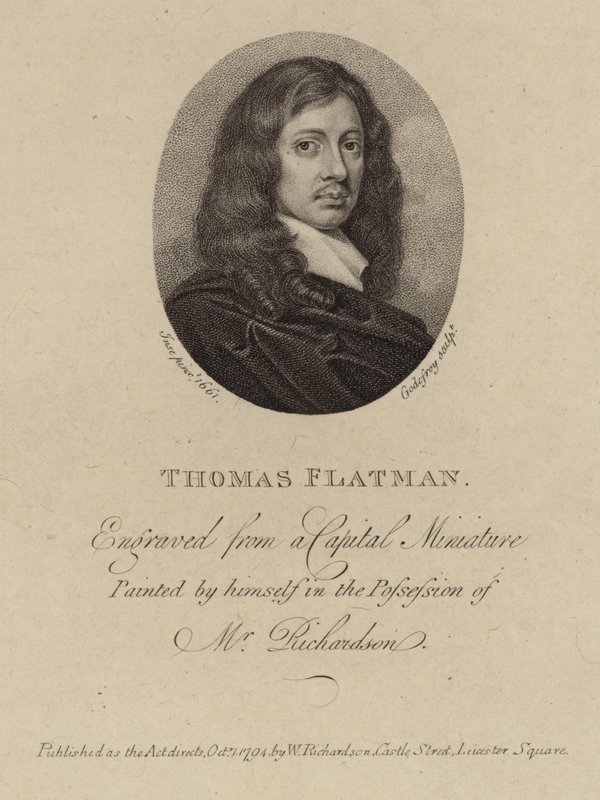 Porträtt av Thomas i lägenheten av Thomas Flatman